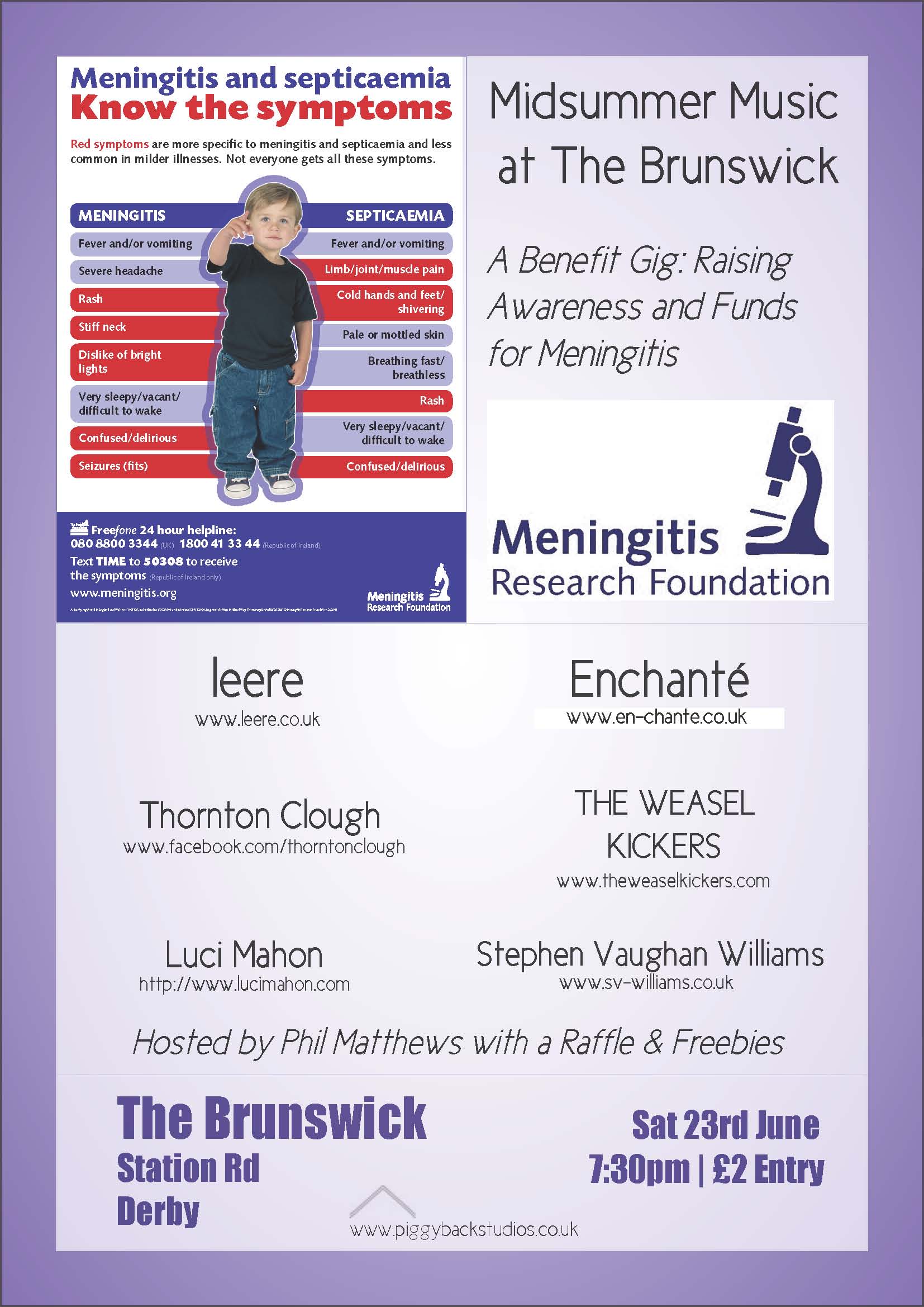 Meningitis Benefit 23-06-12